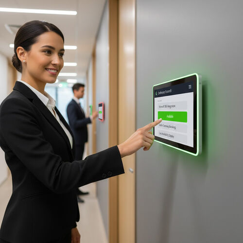 Latest company case about Smarter Space, Better Work: How a U.S. Corporate Office Reclaimed Meeting Efficiency with a Meeting Reservation Tablet