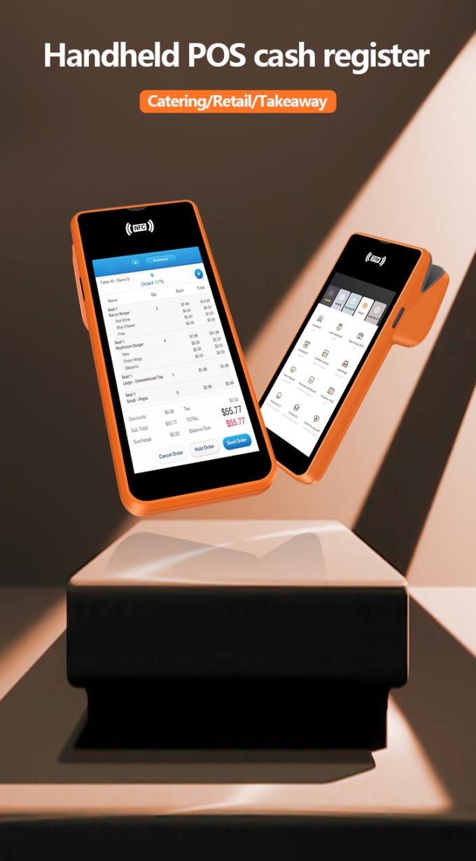 5.45 Inch Handheld POS Machine | Smart NFC Mobile Payment Terminal with ...