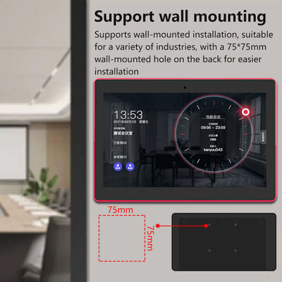 15.6Inch RK3566 NFC POE Power Tablet PC Wall Mounted Meeting Android Tablet With Led Light