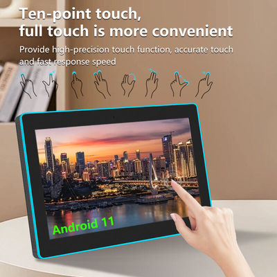 15.6Inch RK3566 NFC POE Power Tablet PC Wall Mounted Meeting Android Tablet With Led Light