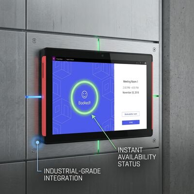 15.6 Inch RK3566 Conference Room Tablet with POE Power and Double-Sided Illumination