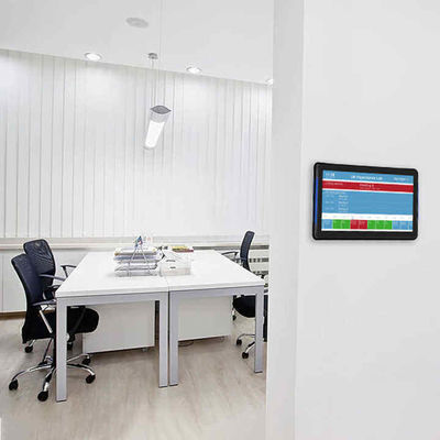 10.1Inch RK3399 CPU meeting room booking tablet With Both Sides Led Light