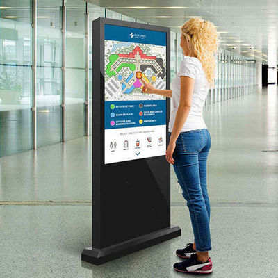 32-Inch Multi-Touch Interactive Advertising Machine with 1080P/4K HD Display and Android/Windows System Support