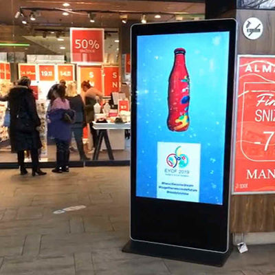 32-Inch Multi-Touch Interactive Advertising Machine with 1080P/4K HD Display and Android/Windows System Support