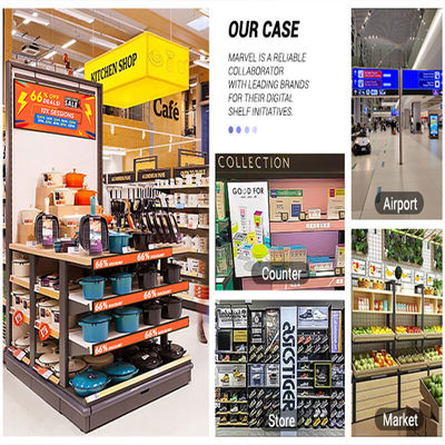 24 Inch Ultra Wide Resolution Stretched Bar Type LCD Advertising Display The Perfect Choice for Supermarket Shelf Retail