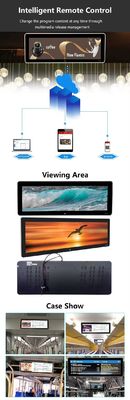 19 Inch Wall Mounted Bar-Type Advertising Machine 1920x360 Android Tablet
