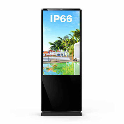 86Inch Super Large Vertical LCD Advertising Display for Indoor Kiosks Floor Standing