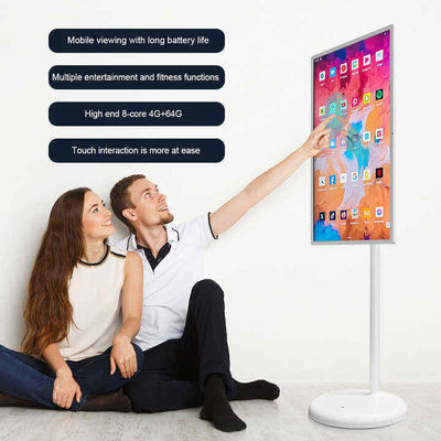 21.5Inch Floor Standing Smart TV Lcd Smart Display Indoor Android 12 Standby Me TV