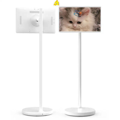 21Inch Floor Stand By Me Tv , Portable Moving Smart Tv
