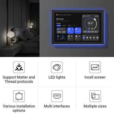 Wall Mounted POE NFC Smart Home Tablet 10.1Inch Touch Smart Home Control Screen