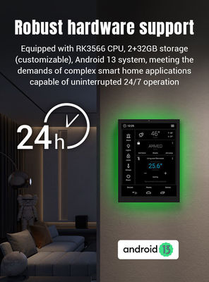 9.7 Inch RK3399 PoE Power Smart Tablet with IPS Screen for Smart Home Control