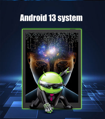 9.7 Inch RK3566 4+32GB POE NFC Wall Mounted Android 13 Tablet Smart Home Control Tablet PC with LED Light Bar