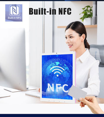 9.7 Inch RK3566 4+32GB POE NFC Wall Mounted Android 13 Tablet Smart Home Control Tablet PC with LED Light Bar