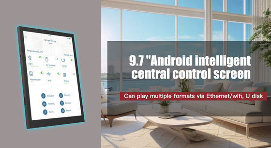 9.7 Inch RK3566 Quad Core Android 13 Automation Tablet with Full View Screen for Smart Home Control