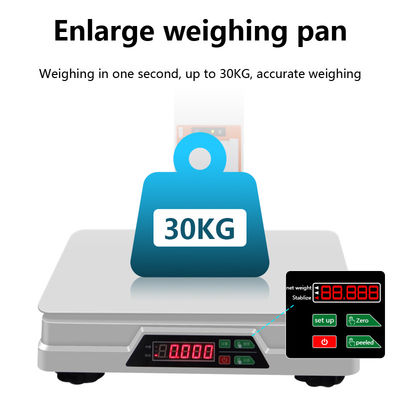 15.6+14 Inch Dual Touch Screen POS Terminal with Weighing Pan Barcode Scanner and Thermal Printer for Retail