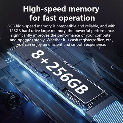 New Design 17Inch N5095 CPU POS Machine 8+256GB Large Memory Win10 Retail Cash Register POS Terminal