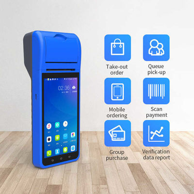 Smart NFC Mobile Payment Terminal 5.5Inch Portable Pos Machine Intelligent Handheld Smart Terminal with Camera Printer