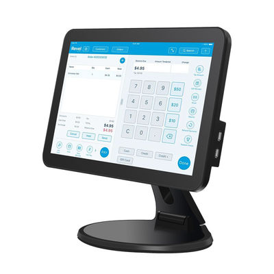 15.6Inch Touch Screen Desktop POS Terminal N2840 2+32GB Retail Cash Register with Scanner