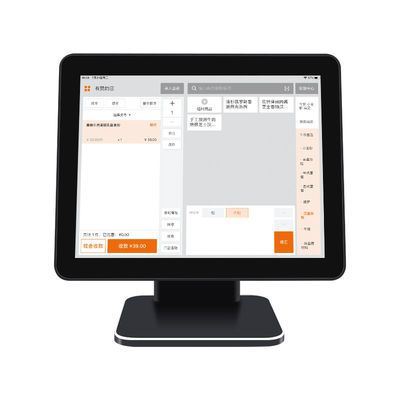15.6 Inch Touch Screen POS Cash Register Win7/10 Compatible Receipt Printer Hotel Bank Self-Service Kiosk Code Scanner Payment