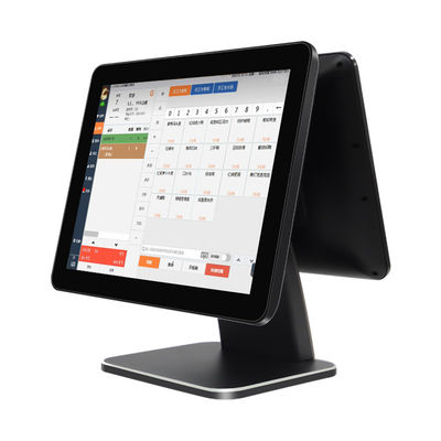15.6 Inch Touch Screen POS Cash Register Win7/10 Compatible Receipt Printer Hotel Bank Self-Service Kiosk Code Scanner Payment