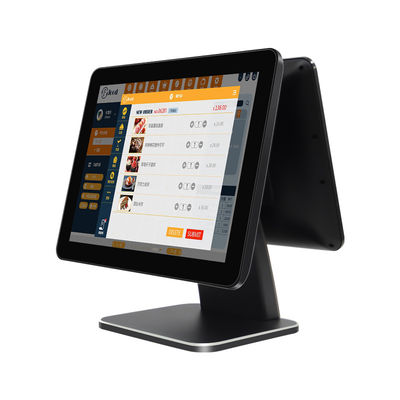15.6 Inch Touch Screen POS Cash Register Win7/10 Compatible Receipt Printer Hotel Bank Self-Service Kiosk Code Scanner Payment