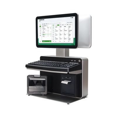 Supermarket Restaurant Retail Coffee Shop Dual Screen Win 7/10 Android Cash Register POS Software with and SDK Function