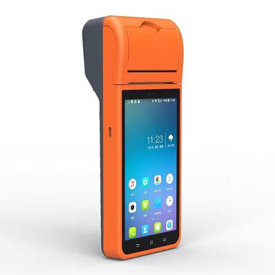 Monochrome Printer Output Type 5.5-Inch Android 8.1 PDA POS Terminal for Streamlined Restaurant Order Processing