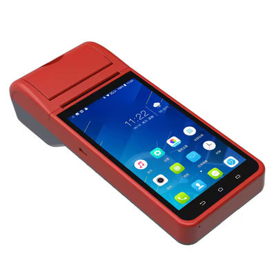 Android 8.1 Operating System 5.5Inch NFC Pos Systems Handheld Cashier Pos Machine with 58mm Thermal Receipt Printer