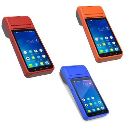 Android 8.1 Operating System 5.5Inch NFC Pos Systems Handheld Cashier Pos Machine with 58mm Thermal Receipt Printer