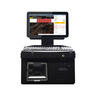 14-Inch Dual Screen POS System Thermal Transfer Printer Technology for Android Win7/10 All-in-One POS Terminal