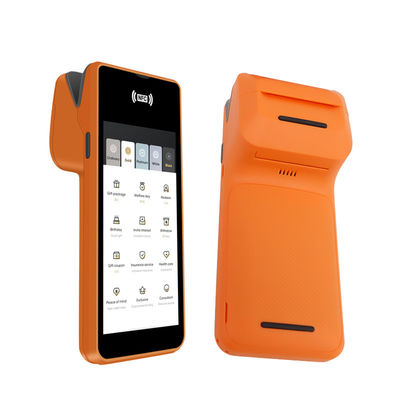 5.45inch Android Systems Mobile Pos Machine Handheld Smart Cashier Terminal with Printer Output Type Monochrome and Wifi