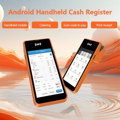 5.45inch Android Systems Mobile Pos Machine Handheld Smart Cashier Terminal with Printer Output Type Monochrome and Wifi