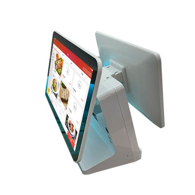 Restaurant Ordering Android POS Machine with 15.6 Inch Dual Screen and Intel Celeron J1900 CPU