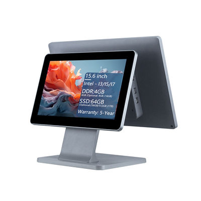 4GB DDR3 Memory 15.6 Inch Point of Sale POS Terminal for Restaurant All in One Touch POS Machine Windows POS Systems