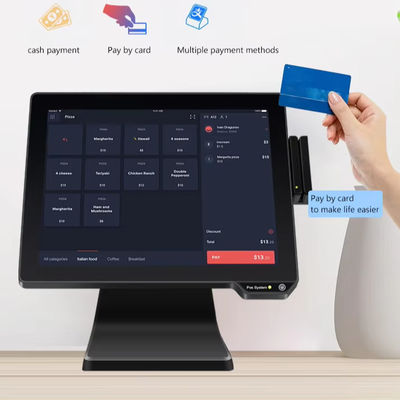 15.1/15.6inch Touch Screen POS Machine for Retail and Restaurant NFC Payment Cash Register