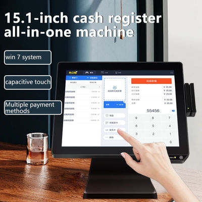 15.1/15.6inch Touch Screen POS Machine for Retail and Restaurant NFC Payment Cash Register