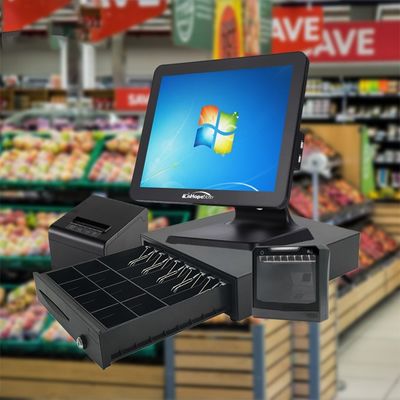 Thermal Transfer Printer and Customer Display for Hassle-Free Cash Payment in Shopping Mall POS System