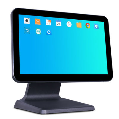 Barcode Scanner Printer Type 15.6 Inch Windows All in One Touch Screen POS Machine Retail Cash Register 4 64G
