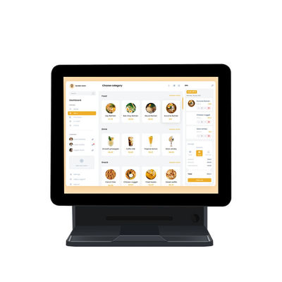 Advanced 15.6" Touch Screen POS System with Customer Display Software Payment Terminal Cash Register Machine
