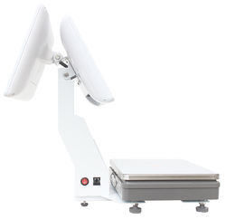 15.4 Inch Dual Screen Win Touch All in One Scale Weighing POS Supermarket Hotel's Ultimate POS Solution with WIFI/BT