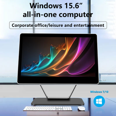 15.6Inch Touch Screen Pos All In One Desktop Retail Pos System N2840 2+32GB Supermarket Window Pos Terminal