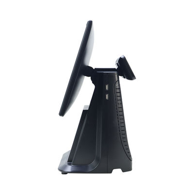 High Performance 15.6" I3 Processor Touch Screen Pos All In One Supermarket Retail POS Machine with Customer Display