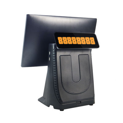 High Performance 15.6" I3 Processor Touch Screen Pos All In One Supermarket Retail POS Machine with Customer Display
