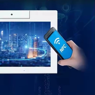 desktop 10.1inch L shape android tablet pc wifi NFC touch screen quad core smart office self-service kiosk business use