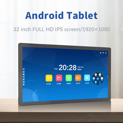 32inch wall mount Commercial Display Digital signage advertising android tablet PC NFC POE touch screen business kiosk