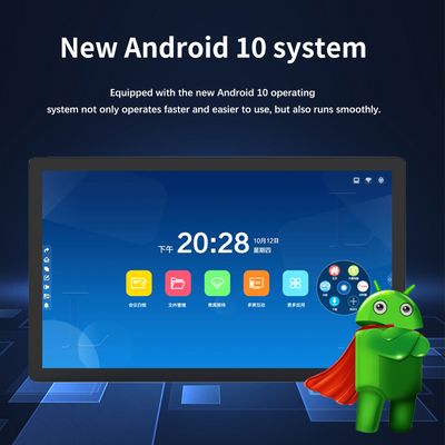 32inch wall mount Commercial Display Digital signage advertising android tablet PC NFC POE touch screen business kiosk