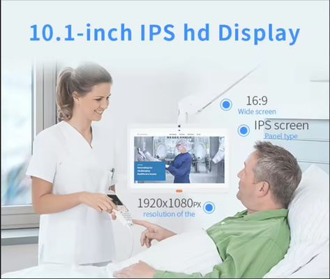 wall mount 13.3inch medical care android tablet pc Touch screen wifi 4G POE NFC call function for hospital clinic