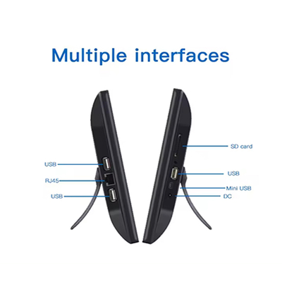 10.1inch wall mount Commercial poster Display Digital signage android tablet pc POE NFC Camera Touch screen for shopping mall