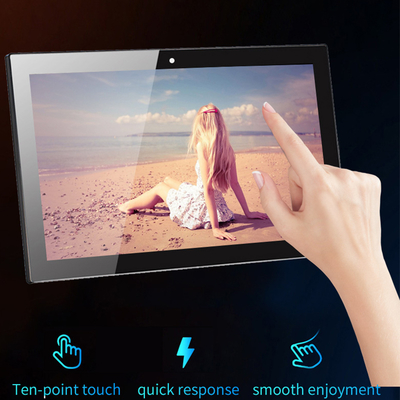 23.6inch LCD video wall Digital signage advertising display Rockchip quad core POE power NFC 4GB 32GB touch screen for Retail stores