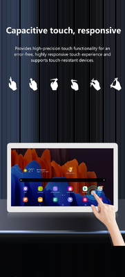 wall mounted 24inch android 12 tablet computer pc POE NFC LCD Touch screen Commercial Display Digital signage advertising video player